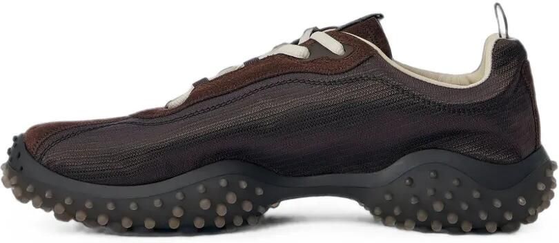 Miu Bubble technische stof en suède sneakers Bruin - Foto 3