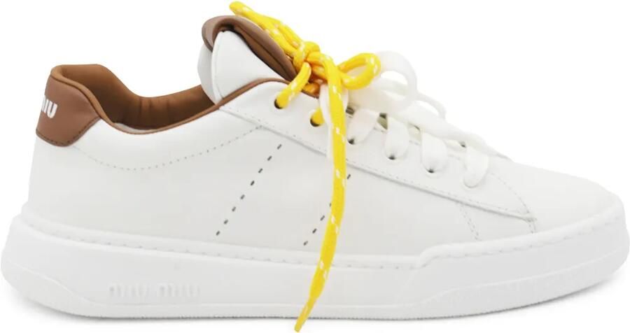 Miu Chunky sneakers Wit