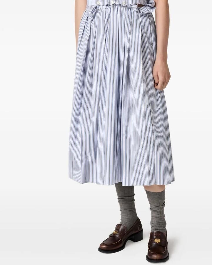 Miu Decò leren loafers Bruin - Foto 2