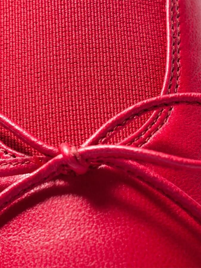 Miu Élan leren ballerina's met strik Rood - Foto 3