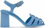 Miu Eva sandalen met enkelbandje Blauw - Thumbnail 1