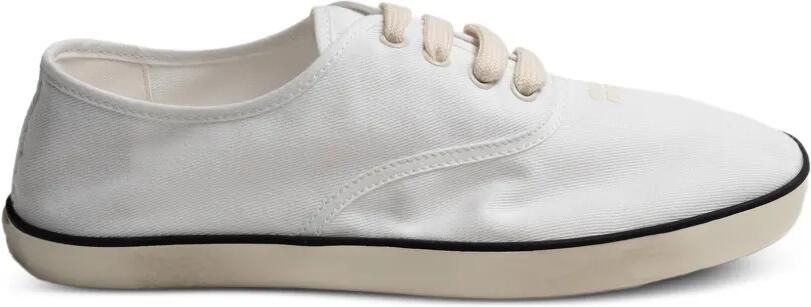 Miu Gerafelde sneakers Wit