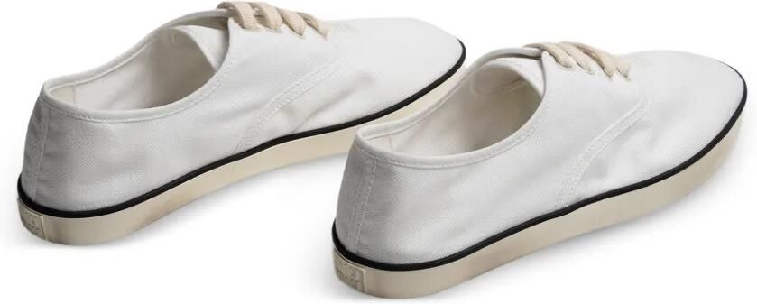 Miu Gerafelde sneakers Wit - Foto 4