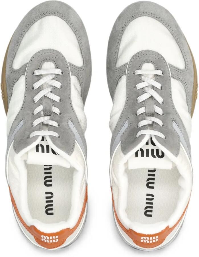Miu Gymnasium sneakers met vlakken Wit - Foto 2