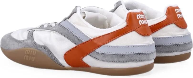 Miu Gymnasium sneakers met vlakken Wit - Foto 4