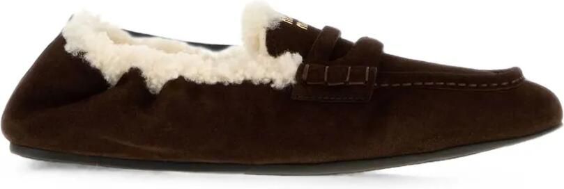 Miu Lammy loafers Bruin