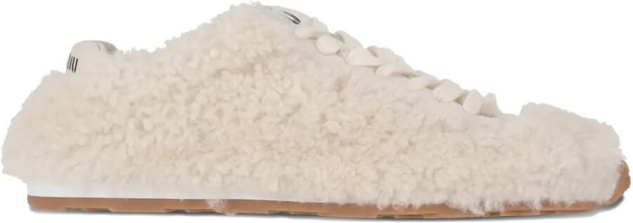 Miu Lammy sneakers Beige