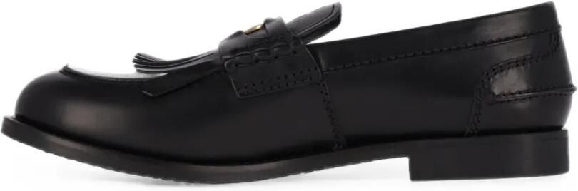 Miu Leren loafers Zwart - Foto 5