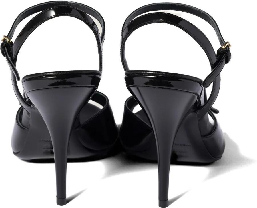Miu Leren sandalen Zwart - Foto 2