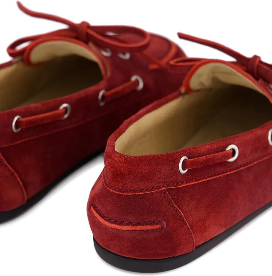 Miu Loafers met veters Rood - Foto 2