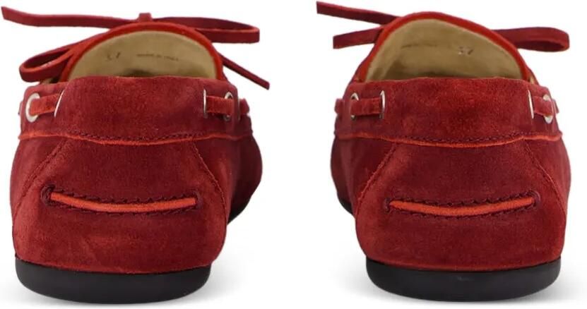 Miu Loafers met veters Rood - Foto 3