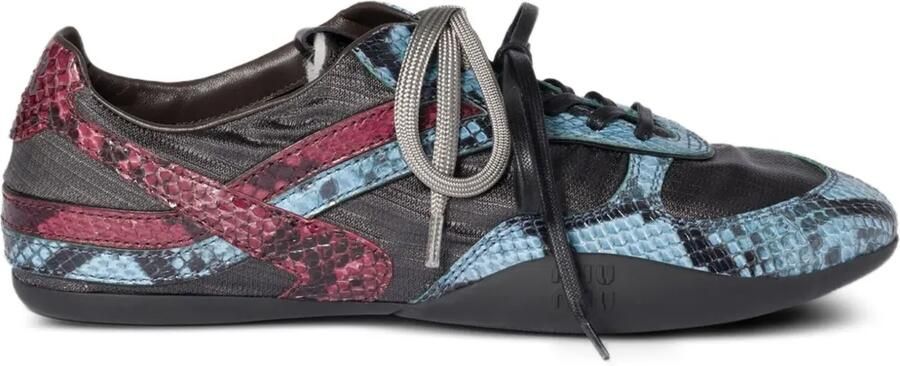 Miu Low-top sneakers Zwart