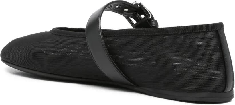Miu Mesh ballerina's Zwart - Foto 4