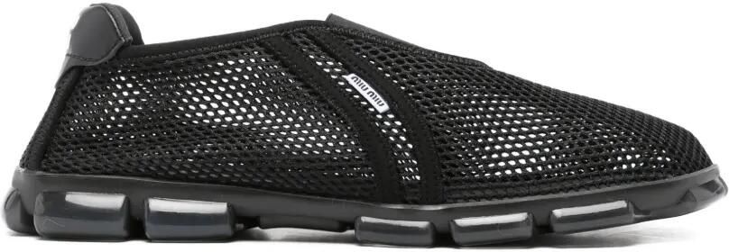 Miu Mesh sneakers Zwart