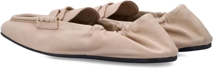 Miu Mocassin loafers met ruches Beige - Foto 3