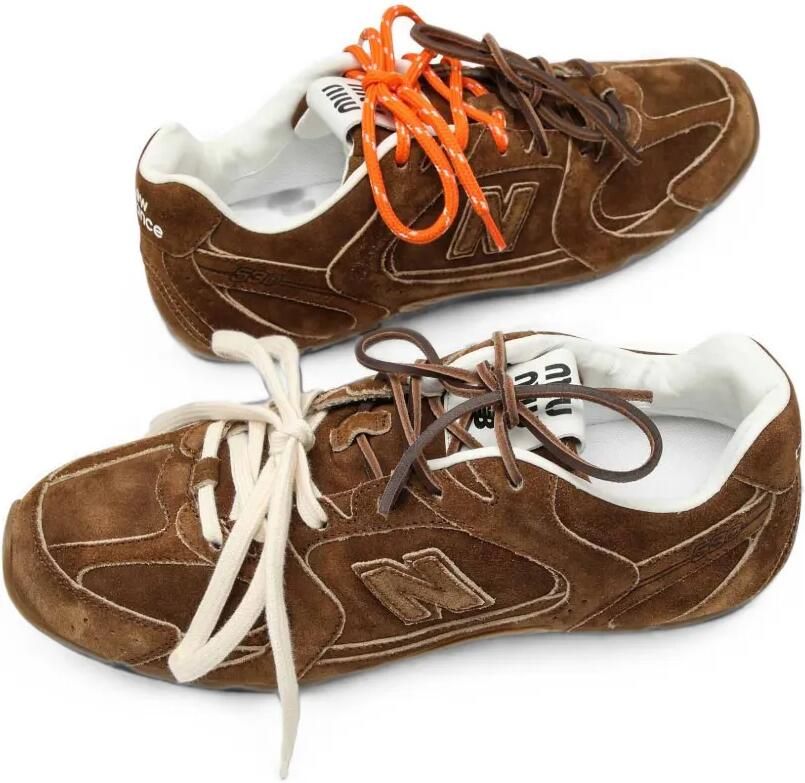 Miu New Balance x 530 SL suède sneakers Bruin - Foto 2