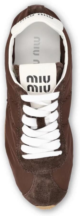Miu Plume sneakers Bruin - Foto 2