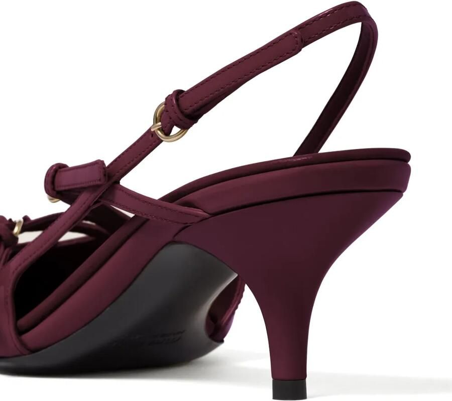 Miu Pumps verfraaid met gesp Rood - Foto 2