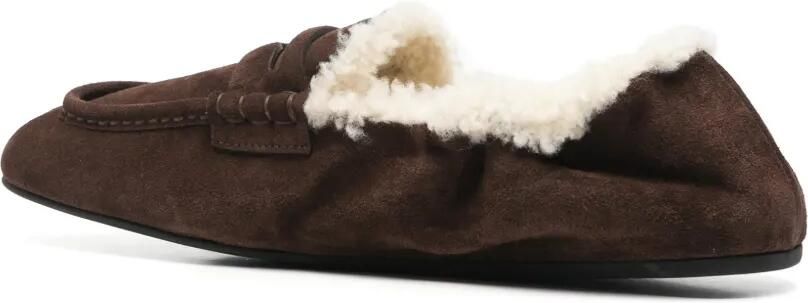 Miu Lammy loafers Bruin - Foto 4