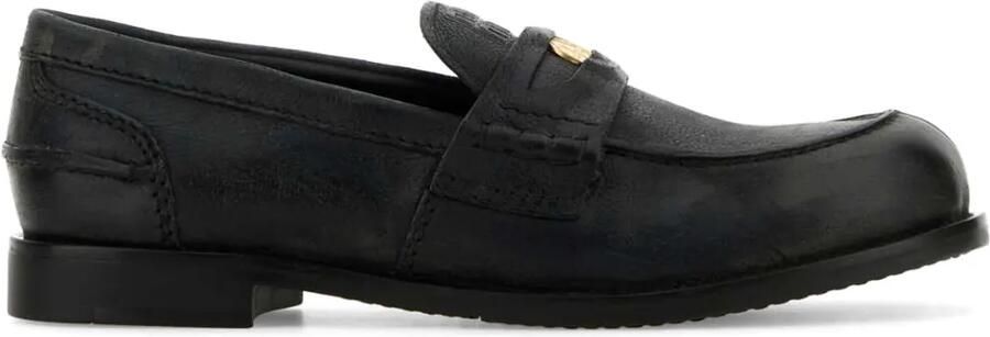 Miu Slate loafers Zwart