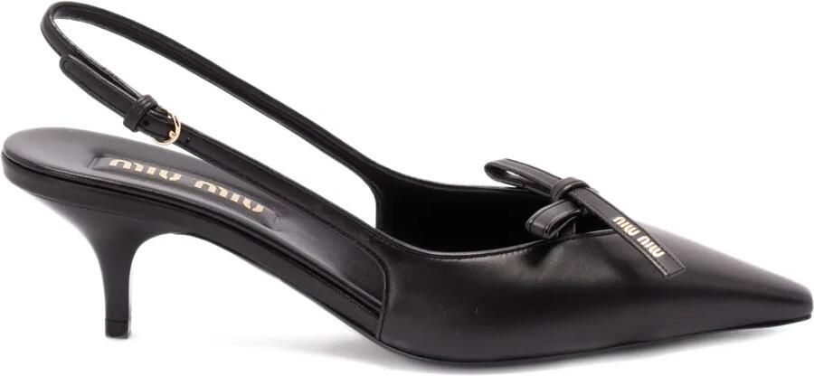 Miu Slingback pumps Zwart