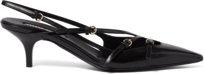 Miu Slingblack pumps Zwart