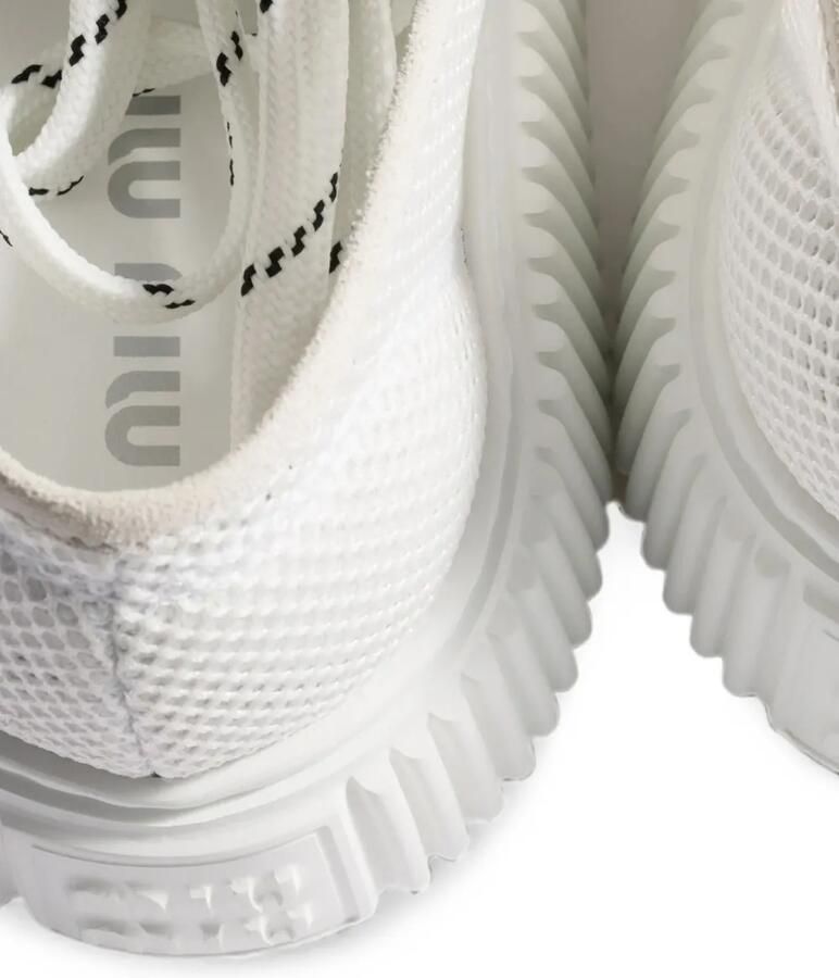 Miu Sneakers met golvende bovenkant Wit - Foto 2