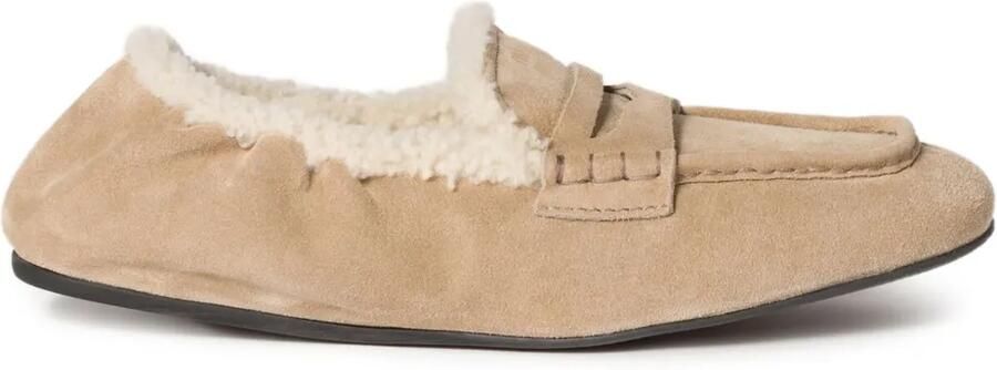 Miu Suède loafers Beige - Foto 3