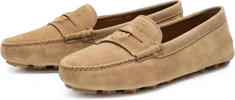 Miu Suède loafers Beige - Foto 3