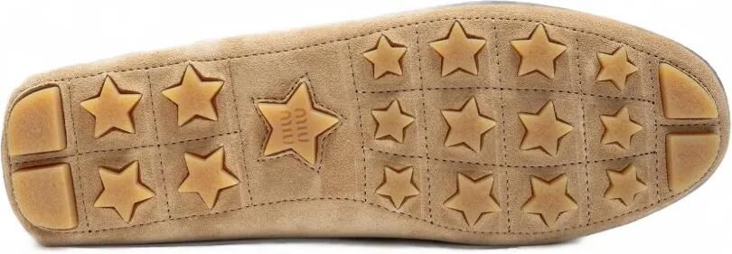 Miu Suède loafers Beige - Foto 4
