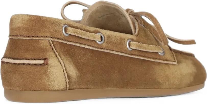 Miu Suède schoenen met vervaagd effect Beige - Foto 2