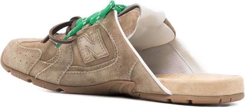 Miu x New Balance 530 SL suède muiltjes Beige - Foto 2