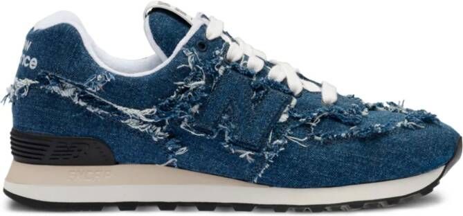 Miu x New Balance 574 sneakers Blauw