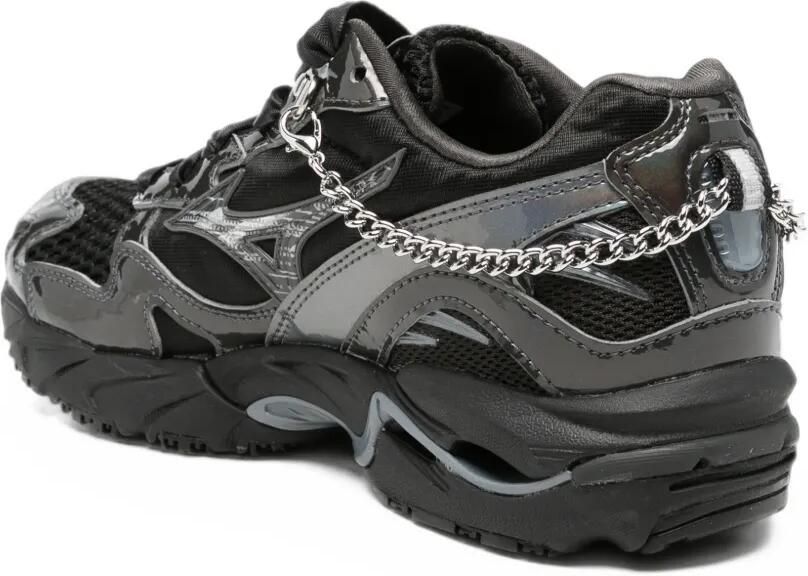 Mizuno chain-link mesh sneakers Zwart - Foto 2