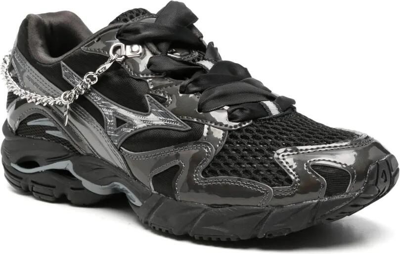 Mizuno chain-link mesh sneakers Zwart - Foto 3