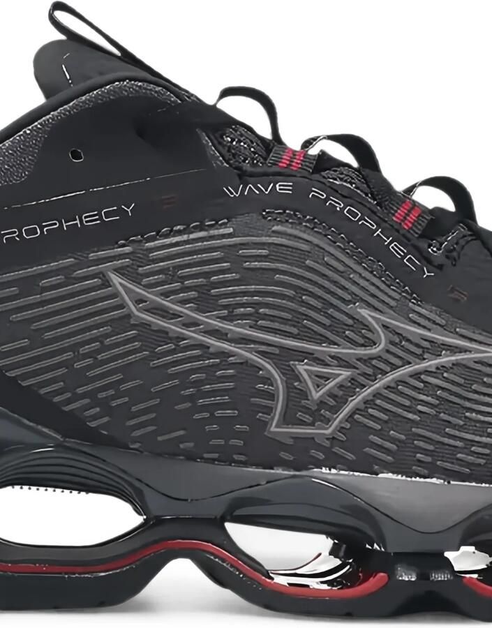 Mizuno Wave Prophecy 13 sneakers Zwart - Foto 2