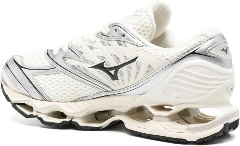 Mizuno Wave Prophecy mesh-panel sneakers Beige - Foto 3