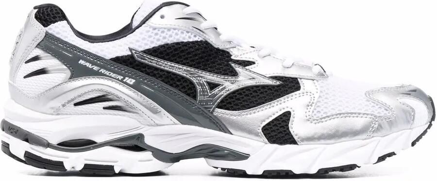 Mizuno Wave Rider 10 sneakers met vlakken Wit