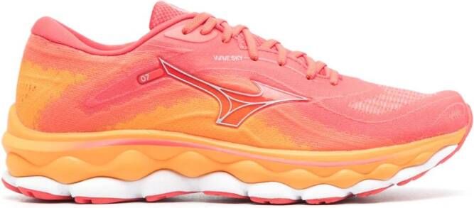 Mizuno Wave Sky 7 sneakers Roze