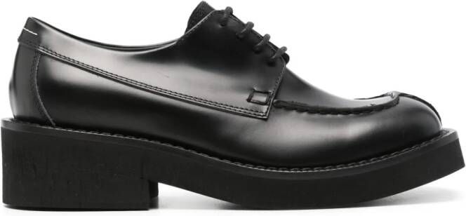 MM6 Maison Margiela Derby schoenen met kleurverloop Zwart