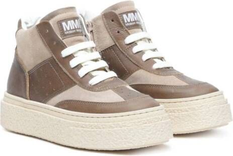 MM6 Maison Margiela Kids High-top sneakers Bruin