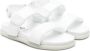 MM6 Maison Margiela Kids Leren sandalen met gewatteerde bandjes Wit - Thumbnail 1