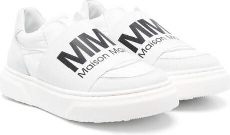 MM6 Maison Margiela Kids Sneakers met logoprint Wit - Foto 1