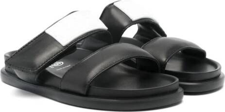 MM6 Maison Margiela Kids Sandalen met nummerprint Zwart