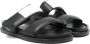 MM6 Maison Margiela Kids Sandalen met nummerprint Zwart - Thumbnail 1