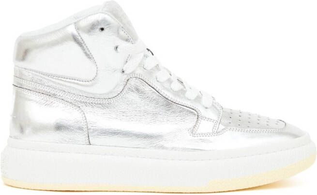 MM6 Maison Margiela High-top sneakers Zilver