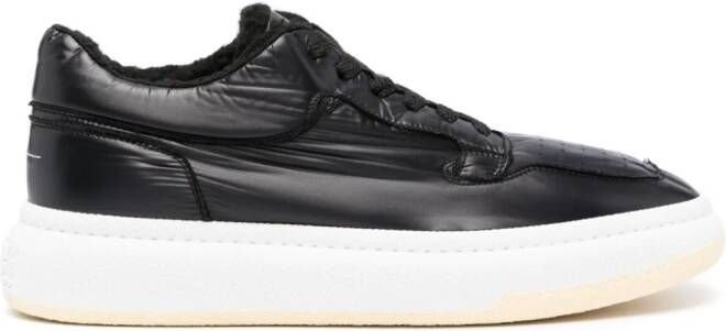 MM6 Maison Margiela Lakleren sneakers Zwart