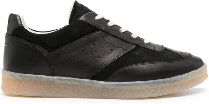 MM6 Maison Margiela Leren sneakers Zwart