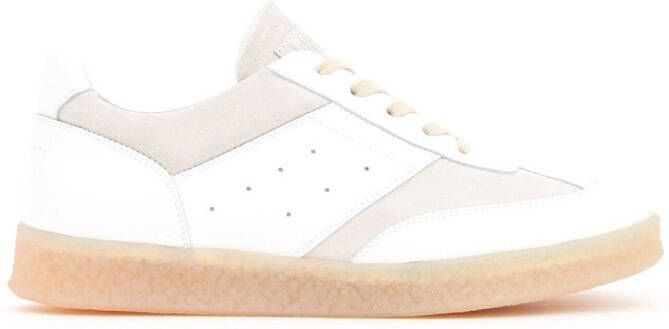 MM6 Maison Margiela 6 Court low-top sneakers Wit