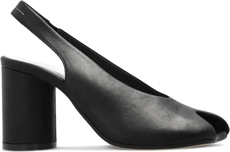 MM6 Maison Margiela 10 mm slingback pumps Zwart - Foto 4